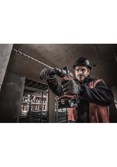 AEG BSB 18C3BL-502C Kömürsüz 5ah Çift Akülü Darbeli Matkap - T4935478939