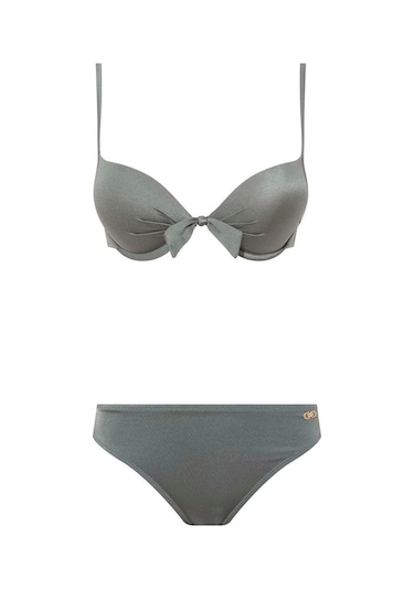U.S. Polo Assn. Kadın Haki Bikini Takım