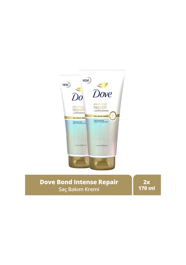 Dove Saç Bakım Kremi Bond Intense Repair 170 Ml X2