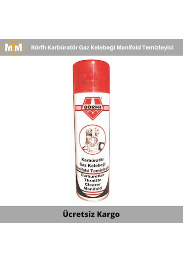 Börfh Karbüratör Gaz Kelebeği Manifold Temizleyici 500Ml