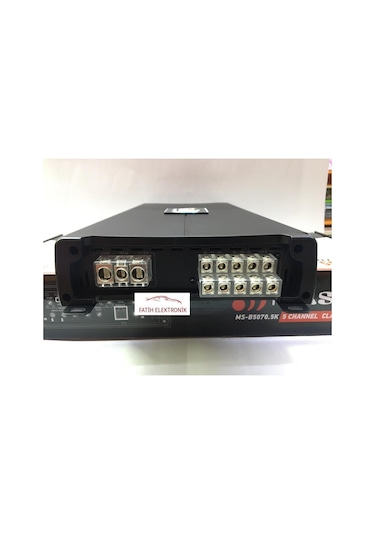 Massıve Ms-B5070.5K 5500 Wat 5 Kanallı Amfi Bas Kontrol Aparatlı