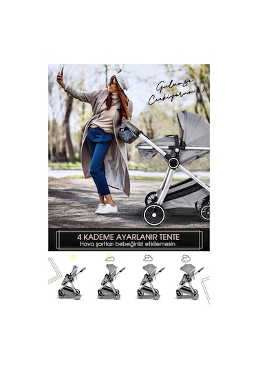 Baby Home 9 In 1 Full Takım 990 Travel Sistem Bebek Arabası 560 Oyun Parkı Yatak Beşik 330 Ev Tipi Ana Kucağı