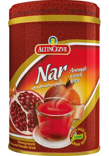 Altıncezve Nar Aromalı İçecek Tozu Teneke 250 G