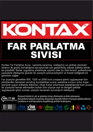 Kontax Far Parlatma Sıvısı 400 Gr