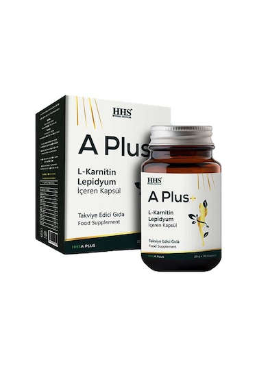 Hhs A Plus+ L-carnitine Lepidium İçeren Kapsülü 30 Kapsül