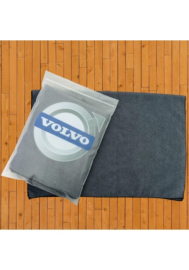 Mikrofiber Oto Kurulama Yıkama Havlusu 50x70 Araba Logolu Bez 14