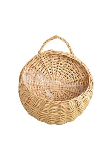 Suntek Duvar Asılı Sepet Bitkiler Tutucu Dekor Ekici Ev Çap-20cm