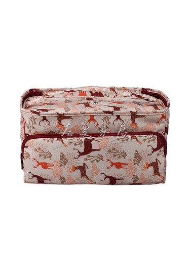 Yifomall Turuncu Sepet Desenli Kumaş İplik Çantası - Ev Ve Seyahat İçin Pratik Organizer, Dayanıklı Malzeme, Hemen Teslimat Portakal