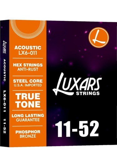 Luxars Akustik Gitar Teli Lx6-011