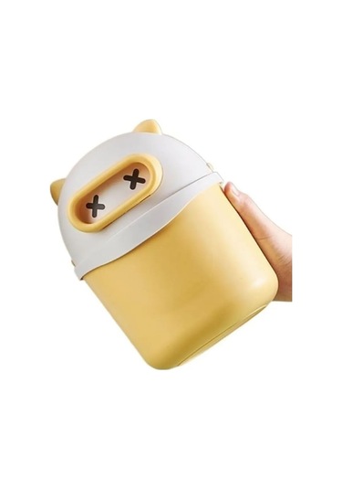 Darvish Tm Çocuklar İçin Masa Üstü Çöp Kovası Geberti 316286442 Gri