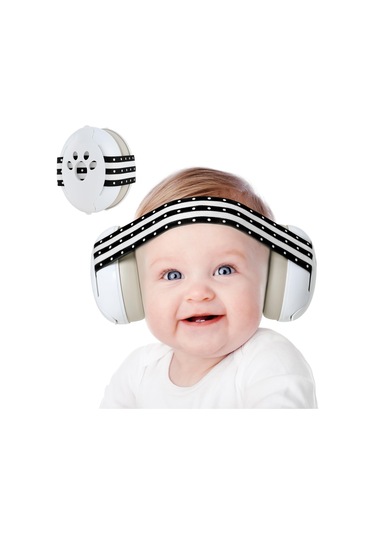 Sones Kafa Bandı Tipi Uyku Ses Geçirmez Gürültü Geçirmez Bebek Kulaklıkları Mavi+mavi