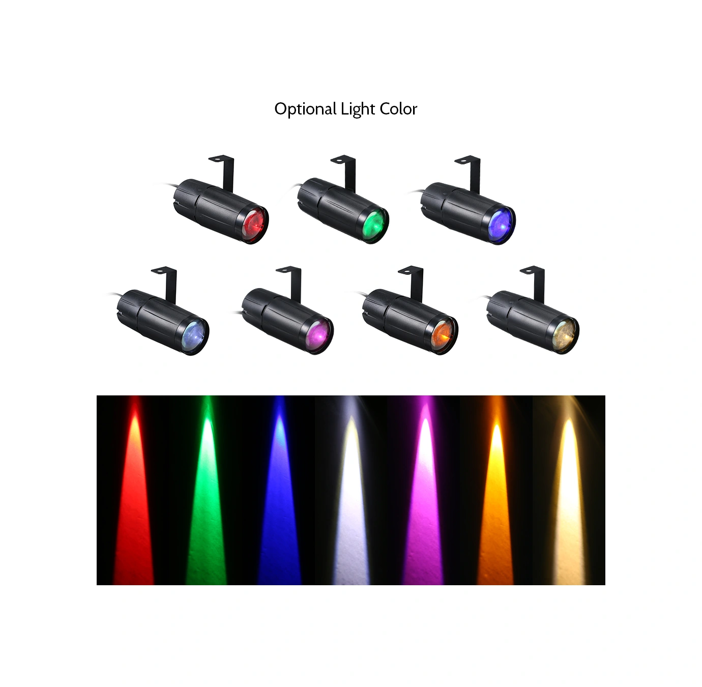 Youtek 10w Led Yeşil Işık Mini Spot Işığı, Ev Ve Sahne Dekorasyonu, Ac90-240v, Avrupa Standartı Yeşil