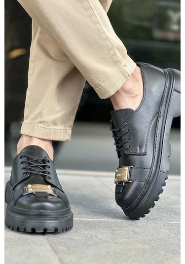 Ch2402 Fst Erkek Ayakkabı Sıyah Çok Renkli