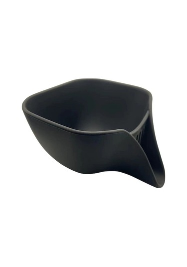 Lmetjma Süzgeç Sepeti Süzgeç Silikon Lavabo Süzgeçli Dökümlü 2.4 Qt Kevgir Kase Makarna Salata Süzgeci Jt266 Siyah Siyah