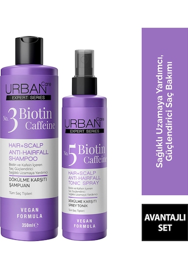 Expert Biotin Ve Kafein Dökülme Karşıtı Şampuan&tonik Set-vegan