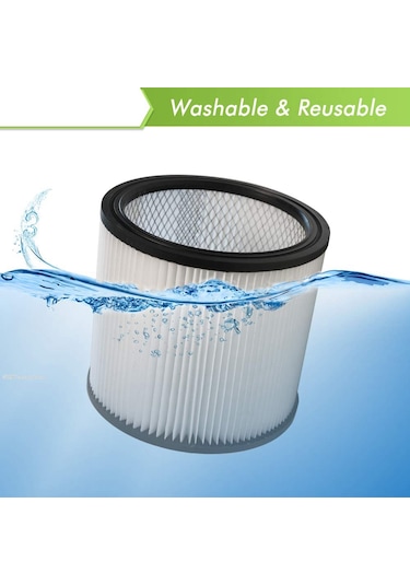 Leasetake Shop Vac 90304 90350 5 Galon Ve Büyük Islak Ve Kuru Elektrikli Süpürge Aksesuarları İçin Yedek Hepa Filtresi