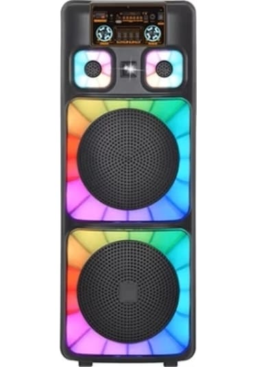 Ndr Dev Bluetooth Hoparlör Dev Kareoke Ses Sistemi 2 Mikrofonlu 5000w