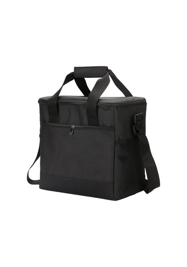 Yaozixa Siyah Isı Saklama Çantası - Isıtma-sojutma Fonksiyonu, Su Geçirmez, Çok Amaçlı: İş, Kamp, Piknik, Yemek Taşıma Siyah