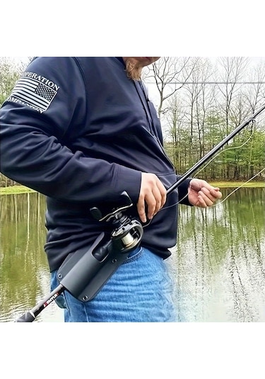 Techbloom Yellow Set Kayar Olta Kemer Kayışı Eller Serbest Fly Ve Kıyı Balıkçılığı İçin Hızlı Ayarlanabilir Portatif Balıkçılık Ekipmanı