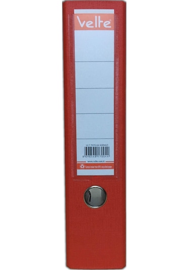 Velte Klasör Geniş Kırmızı 1 Adet