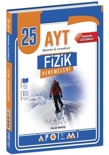 Apotemi Yayınları Ayt Fizik 25 Deneme