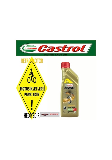 Castrol Yeni Formul 10W40 4t 1 L N11.672
