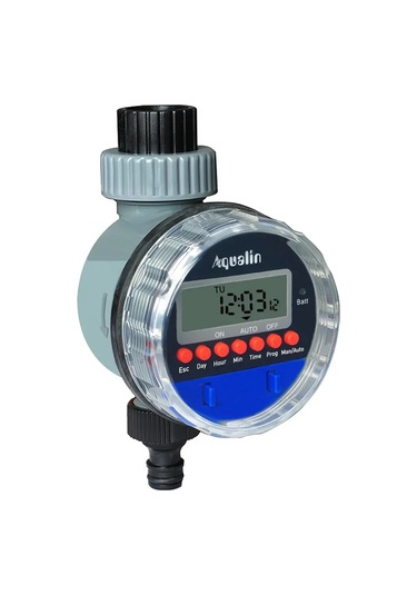 Lcd Ekran Sulama Zamanlayıcı Elektronik Ev Bahçe Küresel Vana 0