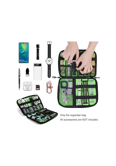 Çok Fonksiyonlu Telefon Ve Hard Disk Kılıfı Füme