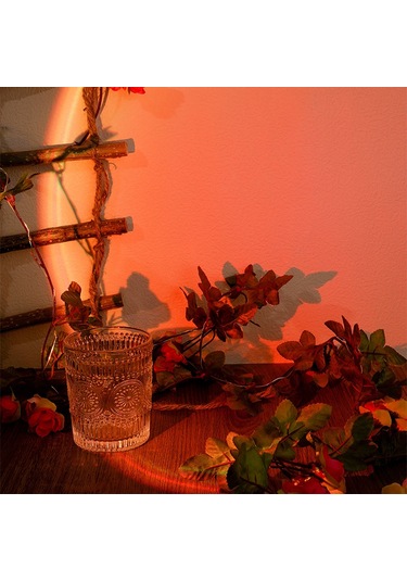 Günbatımı Işığı Projektör Usb 16 Renk Değişen Lambası 1 Çok Renkli