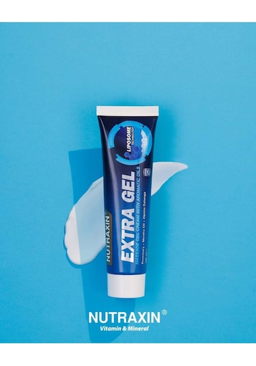 Nutraxin Extra Gel Mentol Ferahlığı Masaj Jeli 2 x 100 ML