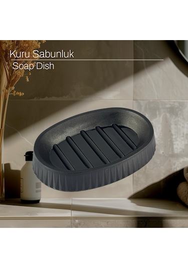 Lüx Banyo Seti Siyah