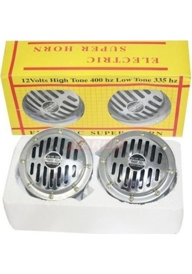 Hella Tip Korna Super Ton Nikelajlı Krom Korna 12v 2 Ad.