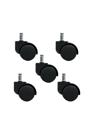 Tekerlek Ofis Koltuğu Tekerleği Koltuk Tekeri 5 Li Set Sandalye T