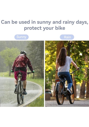 Jo İçin Elastik Su Ve Toz Geçirmez Bisiklet Selesi Koruma Kalkanı İle 3'lü Su Geçirmez Bisiklet Selesi Yağmur Kılıfı Çok Renkli