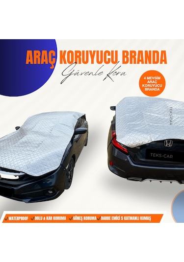 Universal Güneş&dolu&kar Koruyucu 5 Katlı - 4 Mevsim Oto Brandası