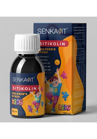 Senkavit Kids Sitikolin 100 ML Şurup