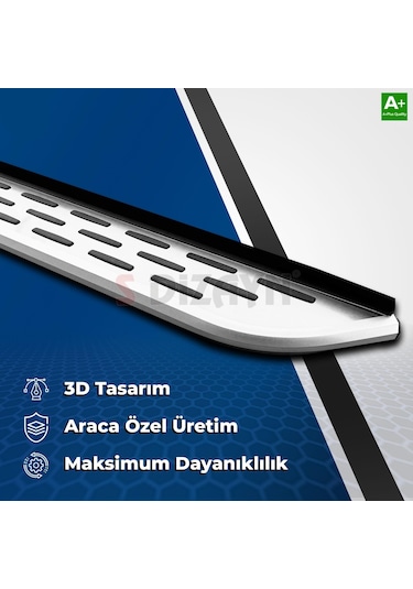 Audi Q7 Uyumlu 2006 2007 2008 2009 2010 2011 2012 2013 2014 2015 Araca Özel Yan Basamak