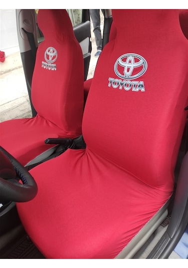 Replax Toyota Uyumlu Kırmızı Oto Atlet Servis Kılıfı 4 Parça Ser-0004