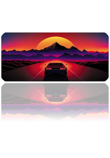 İlyuka Mousepad 90x40cm Büyük Boy Xxl Mp489040 Car Ride