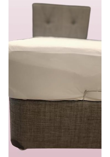 Yatak koruyucu Çraşaf 90x190 Model ALEZ Fitted Full Kenar Sıvı Geçirmez El Yapım