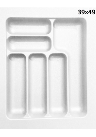 Starax Çekmece İçi Kaşıklık Beyaz En 44 CM Derinlik 49 CM