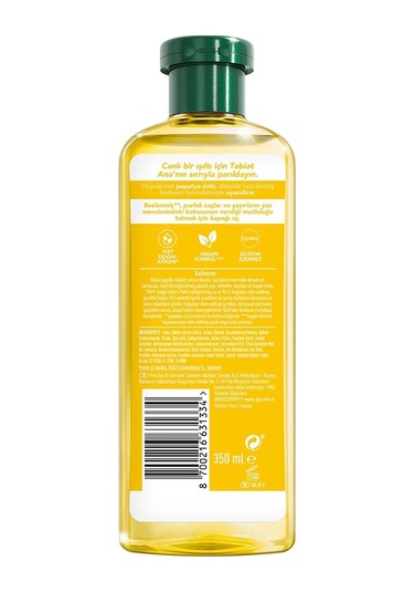 Herbal Essences Şampuan Parlak Pürüzsüz Papatya 350 Ml