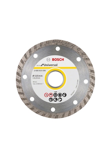 Bosch Eco For Universal 115 mm Turbo Elmas Kesme Diski