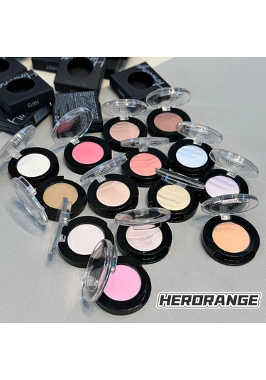 Tek Renkli Mat Beyaz Göz Farı Astar Makyaj Kalıcı Pürüzsüz Giymek Kolay Doğa 05 01 Garden Rose