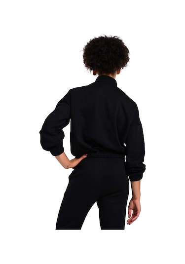 Sportive Burgos Kadın Siyah Günlük Stil Sweatshirt 24kk012-syh 1656579 SiYAH