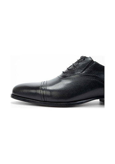 Tamer Tanca Erkek Hakiki Deri Siyah Klasik Ayakkabı 537 3389 Erk Ayk Sk23/24 Sıyah