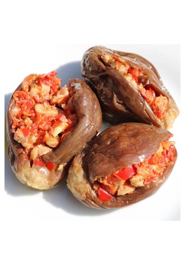 Makdous Cevizli & Biberli Mini Patlıcan 650 G