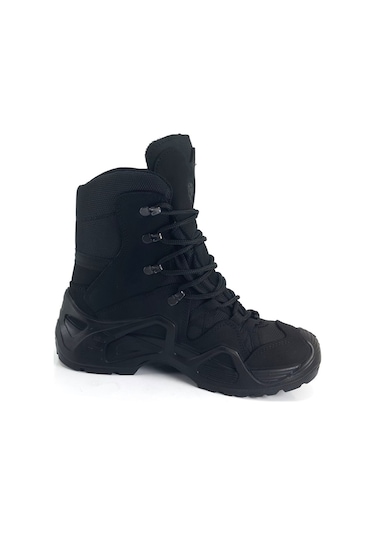 Scooter 1490 22Kb Su Geçirmez Günlük Erkek Bot-Siyah Nubuk Siyah Nubuk Siyah