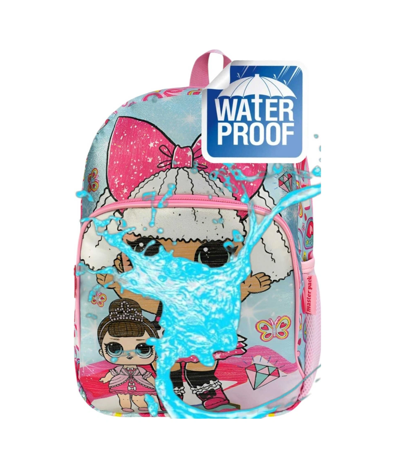 Tezzgelsin Kız Çocuk 0-8 Yaş Günlük Kullanım Su Geçirmez Çocuk Sırt Çantası Anaokulu Çantası Kreş Çantası MAvi