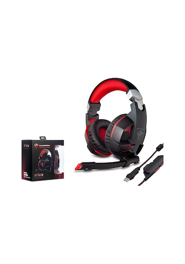 Hadron G59 7.1 Surround Mikrofonlu USB Örgülü Kablolu Oyuncu Kulaklığı